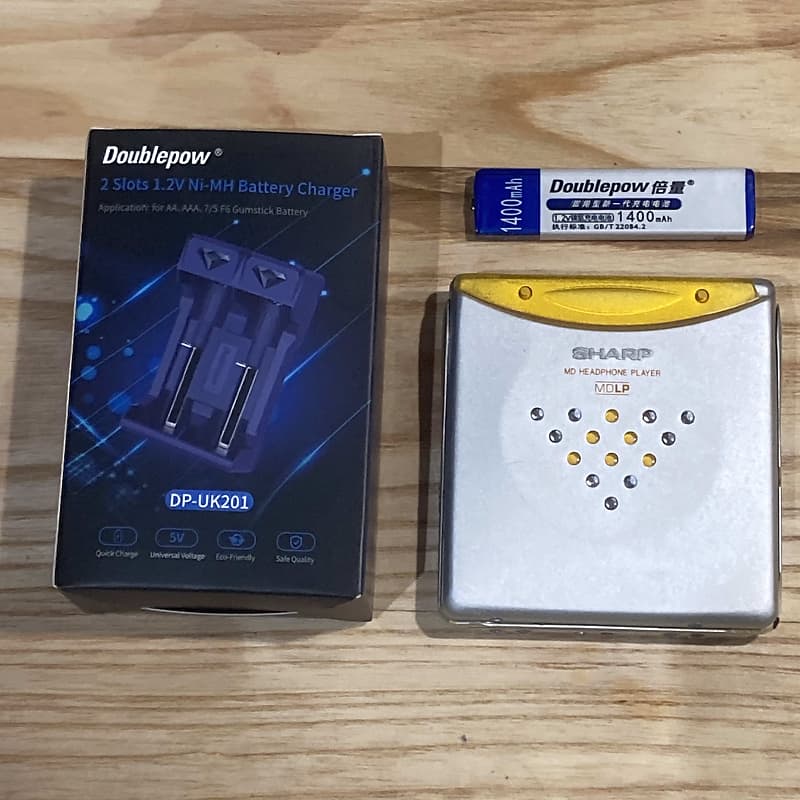 Sharp ST70Y Minidisc player / new battery Reverb