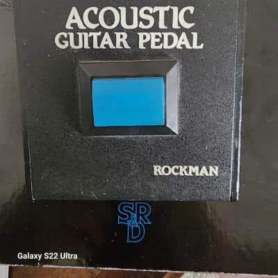 Reverb.com listing, price, conditions, and images for rockman-acoustic-guitar-pedal