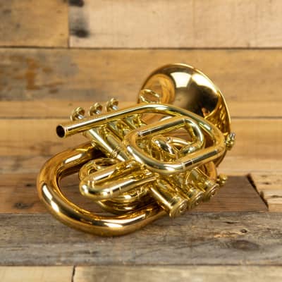 Carol Brass Pocket Trumpet CPT-3000-GLS-Bb-L image 4