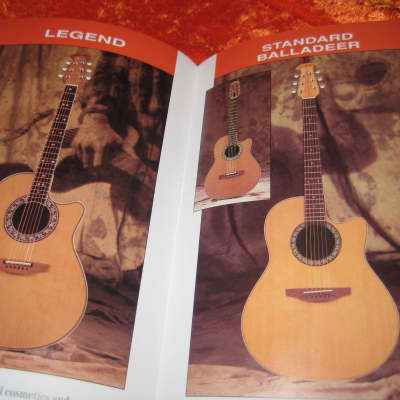 Ovation 22 Page Price Catalog w/ Models and Details From 1997 image 7
