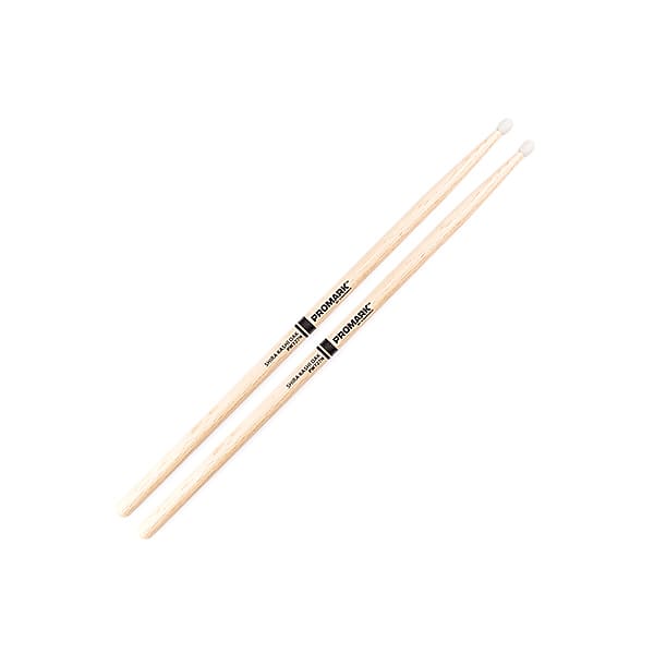Promark Shira Kashi Oak 727 Nylon Tip drumstick, Single Pair image 1