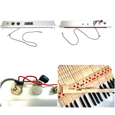 Vintage 1975 Fender RHODES Piano Bass 32-Key Portable Passive Electric Piano w/‘Bump-Mod’ Installed Ambient 70’s Vibes image 10