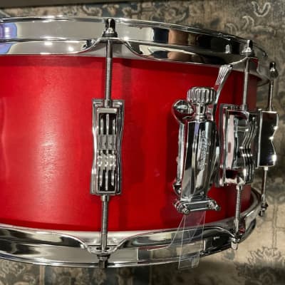 (MINT) Ludwig NeuSonic Snare Drum 6.5x14 Satin Red image 2