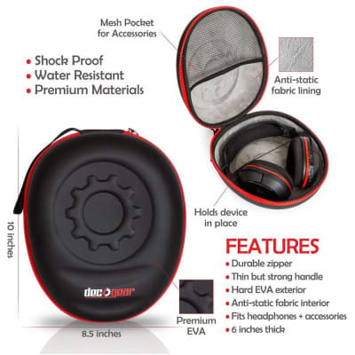 Sony WH-1000XM5 Wireless Noise Canceling Headphones (Black) Pro Stand Kit image 11