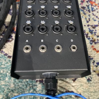Livewire Advantage 16x4 Snake with XLR/TRS inputs and TRS Returns 50 ft. - Black image 2