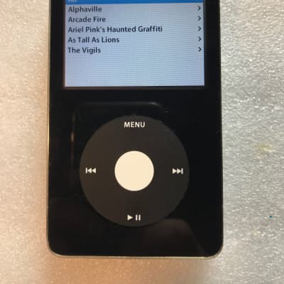 Apple iPod CLASSIC 60GB 5th Gen video A1136 2005 - Black | Reverb