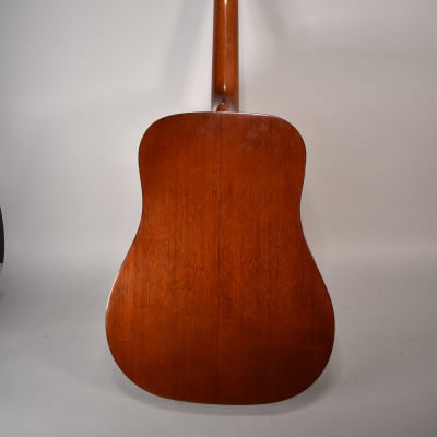 1962 Martin D-18 Natural Finish Left-Handed Conversion Acoustic Guitar w/HSC image 19