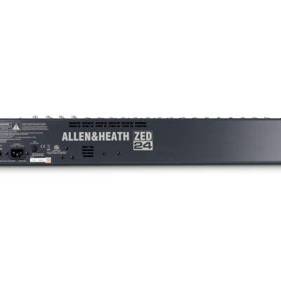 Allen & Heath AH-ZED24 16 mic/line + 3 stereo, 4 aux sends, 3 band swept mid EQ. 2 x 2 USB, I/O 100mm faders image 4