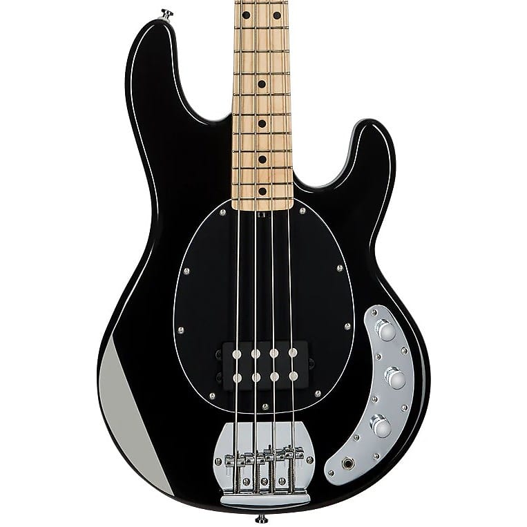 Sterling by Music Man RAY4 StingRay Sub Bass, Black image 1