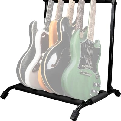 Gator Rok-ItRI-GTR-RACK5 Collapsible Folding Guitar Rack for 5 Acoustic or Electric Guitars image 4