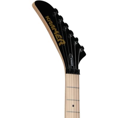Kramer Striker HSS Electric Guitar, Maple Fingerboard (Left-Handed), Ebony image 4