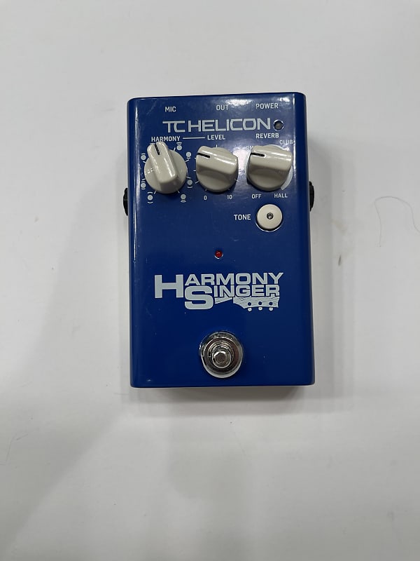TC Helicon Harmony Singer 2 Vocal Effect Pedal + Power Reverb UK