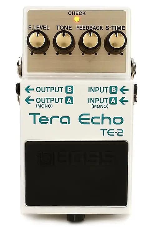 Mint Boss TE-2 Tera Echo White | Reverb