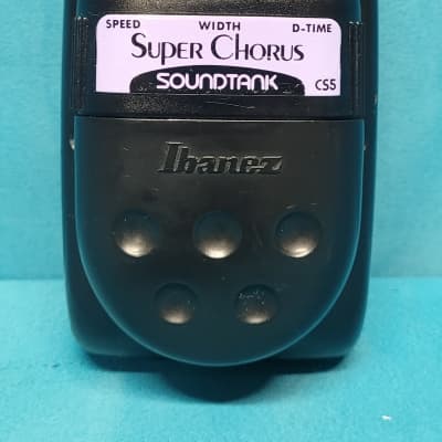 Ibanez CS5 Soundtank Super Chorus 90s - Black for sale