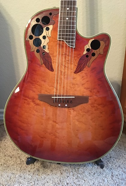 Price Reduced Now Ovation Celebrity Deluxe CS257 Cherry