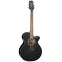 Takamine GF30CE Mahogany FXC Cutaway Black Electro Acoustic Guitar