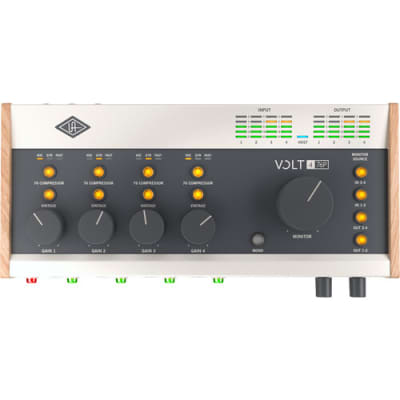 Universal Audio Volt 476P Portable 4x4 USB Audio/MIDI Interface with Four Mic Preamps and Built-In Compressor image 4