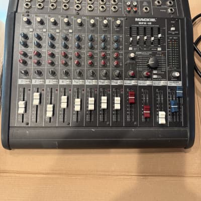 Mackie DFX-12 12-Channel Integrated Live Sound Mixer | Reverb