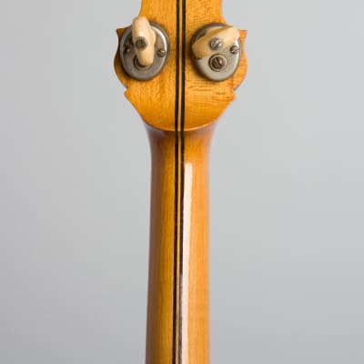 Bruno Royal Artist Style A Tenor Banjo, made by Wm. Lange (1926), original black hard shell case. image 6