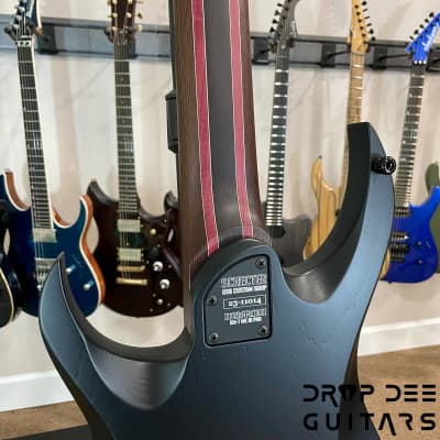 Schecter Custom Shop Keith Merrow KM-7 MK-III Pro USA Signature 7-String Electric Guitar w/ Case-Trans Black Pearl image 15