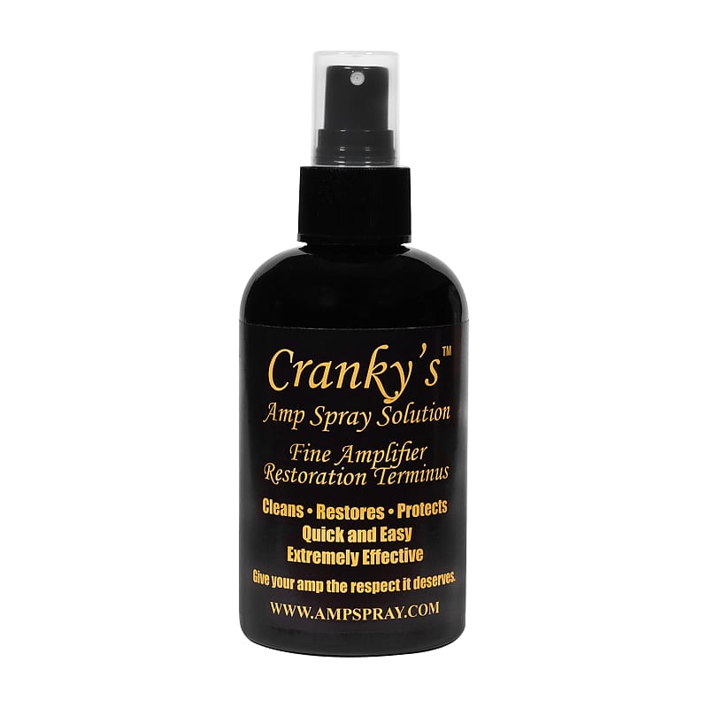 Cranky's Amp Spray Tolex Restoring & Cleaning Solution Reverb
