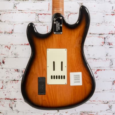 Music Man - Cutlass SSS Trem - Electric Guitar - Figured Roasted Maple/Maple - Vintage Tobacco - x4228 image 8