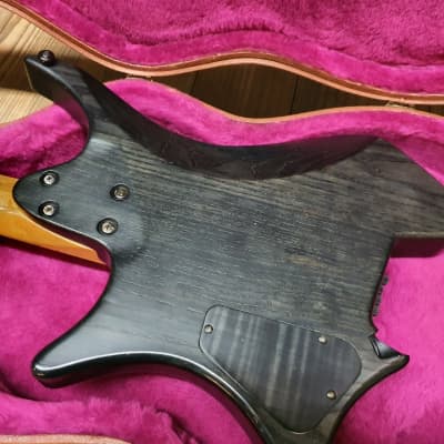 2016 Strandberg Boden OS6 Chambered Swamp Ash Fanned Fret Headless Guitar image 9