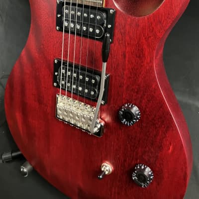 Paul Reed Smith PRS SE CE 24 Standard Satin Electric Guitar Vintage Cherry w/ Gig Bag image 7