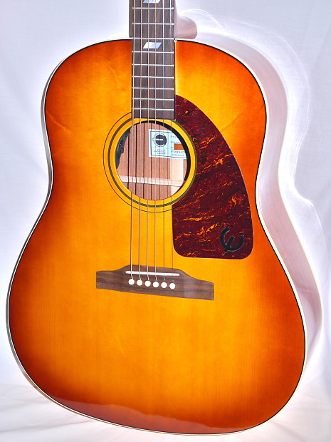 Epiphone Inspired By 1964 Texan Acoustic Electric Guitar Sunburst 