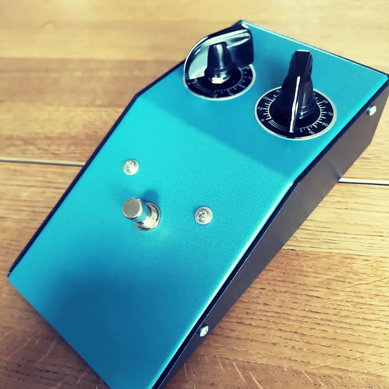 Tuff Pedals Vintage Germanium Fuzz Face In Hammered Blue