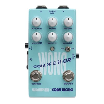 Wampler Cory Wong Signature Compressor and Boost Pedal for sale
