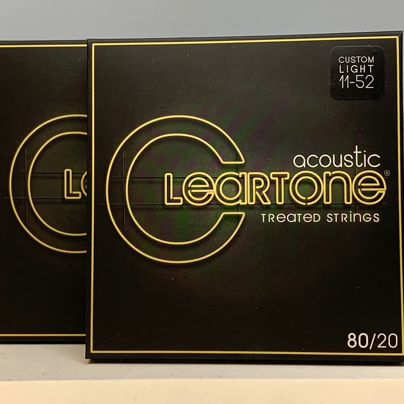 Cleartone 7611 Acoustic 80/20 Custom Light 11-52 (2 sets) image 1