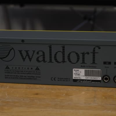 Waldorf Micro Q Rackmount Synthesizer 1999 - 2011 - Yellow image 7