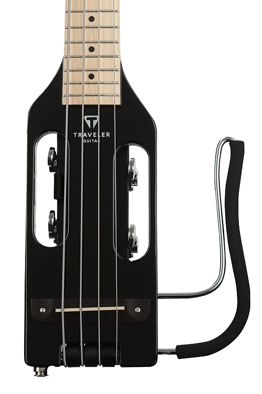 Traveler Guitar Ultra-Light Bass Guitar - Gloss Black image 1