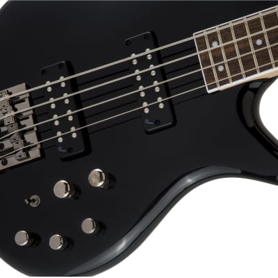 Jackson JS Series Spectra Bass JS3, Laurel Fingerboard, Gloss Black image 5