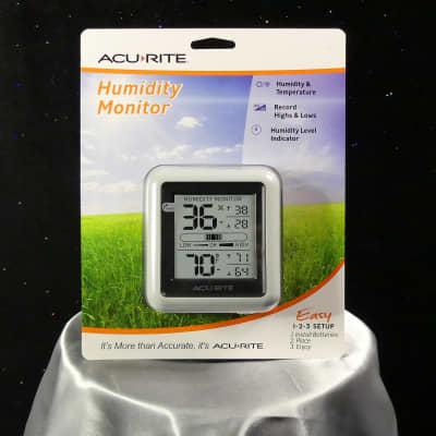 AcuRite (00613) Indoor Wireless Humidity Monitor - Black for sale