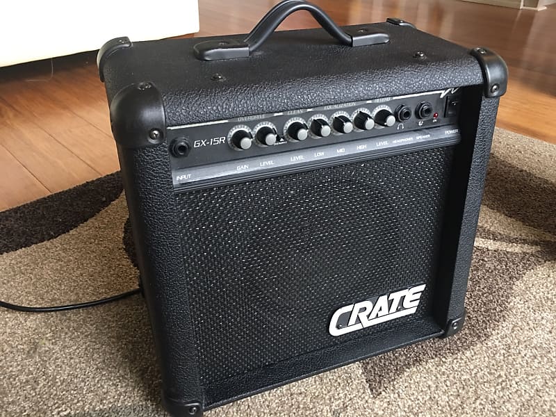 Crate GX15R 1990s Black Reverb