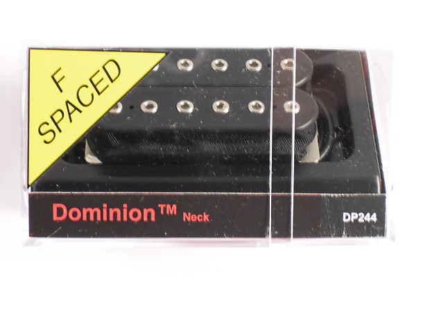 DiMarzio DP244FBK Dominion Neck F-Spaced Humbucker image 1