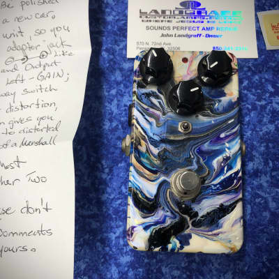 Landgraff Dynamic Overdrive Pedal 1999 - 2015 Signed by John Landgraff