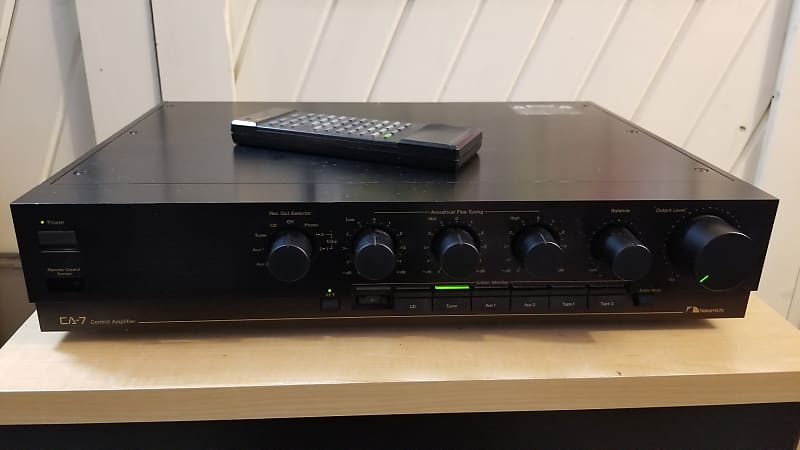 ナカミチ CA-７Nakamichi パワーアンプ ヴィンテージ 作動します！ Nakamichi CA-7A High-End Control Amplifier – Vintage