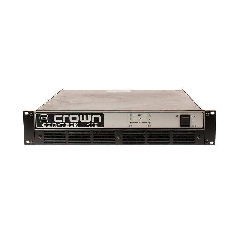 Crown Com-Tech 410 2-Channel Commercial Power Amplifier image 1