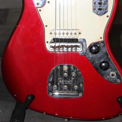 Fender Jaguar Pre CBS  1964 Red With Original Case for sale