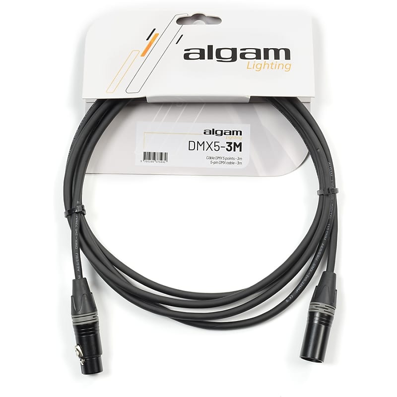 Algam Dmx5 3 M Cavo Dmx 5 Poli 3 Mt image 1