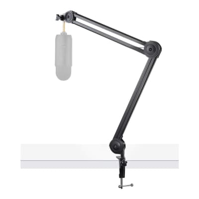 Professional Microphone Studio Stand For Yeti And Snowball Microphones (Compatible With All Microphones And Shock Mounts) image 3