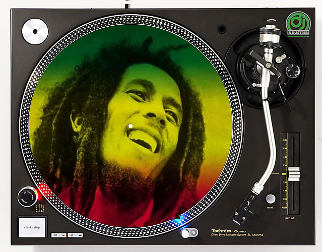 Bob Marley DJ slipmat for vinyl LP record player Reverb Canada