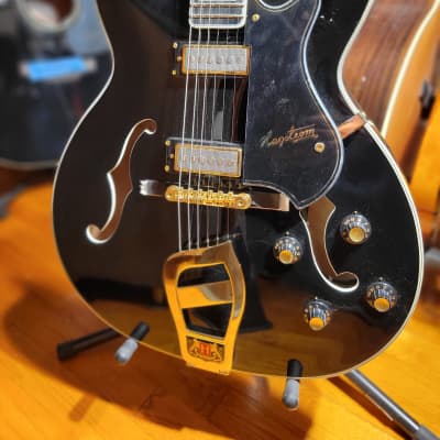 Hagstrom ’67 Viking II Hollowbody Body - Black Finish image 3