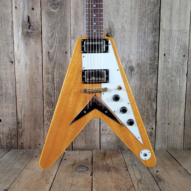 Epiphone '58 Korina Flying V | Reverb