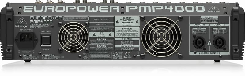 Behringer Europower PMP4000 Powered Mixer | Reverb