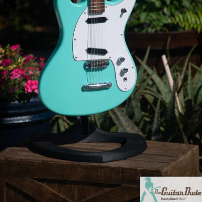 Mosrite Mark II Reissue - Surf Green - Made In Japan - Killer Tone! PRO SETUP - DEMO Video image 4