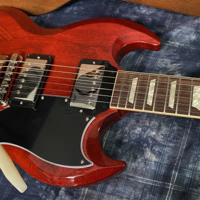 Brand NEW ! 2023 Gibson SG Standard '61 Maestro Vibrola - Vintage Cherry - 7.4 lbs - Authorized Dealer- In Stock! G02194 image 3